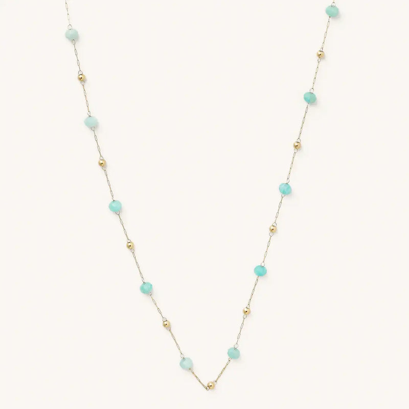 Nikki Smith - Camille Amazonite necklace