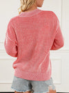 Sally Red Striped Sweater