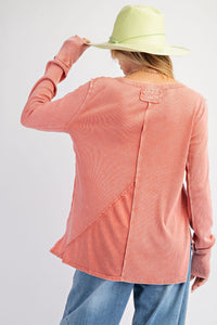 Regina Ribbed Knit Top