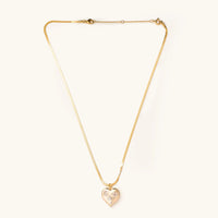 Nikki Smith - Caroline Gem Heart Necklace