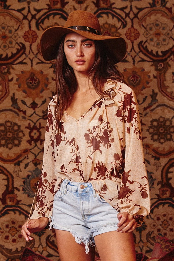 Savanna Floral Top