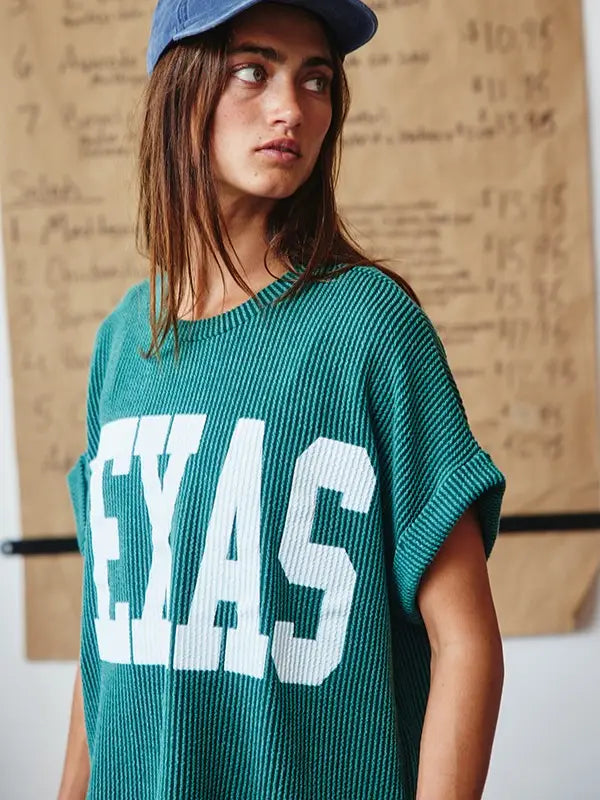 Texas oversized graphic Sweatshirt