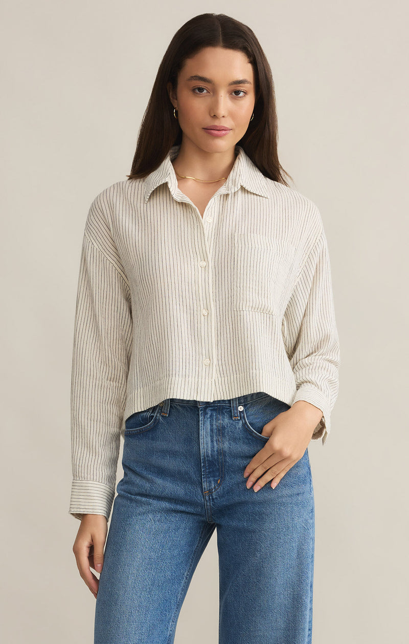 Del Mar Striped Top