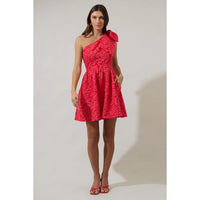 Zarah Jacquard Mini Dress