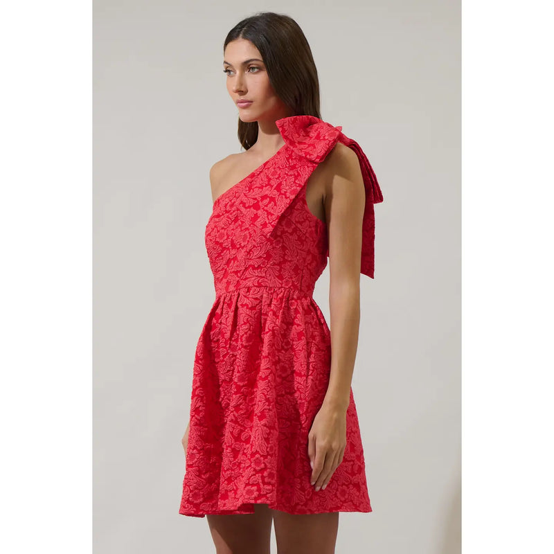 Zarah Jacquard Mini Dress