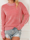 Sally Red Striped Sweater