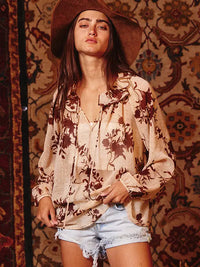 Savanna Floral Top