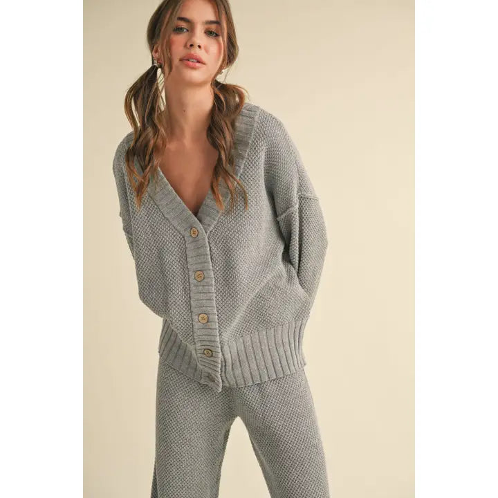 Cardigan and Pants Set