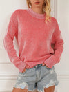 Sally Red Striped Sweater