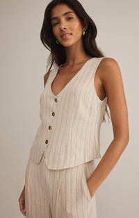 Belfort Pinstripe Vest